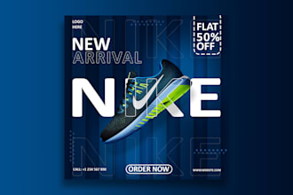 shoes poster design and ad design