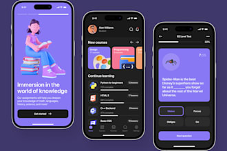 develop kids learning app, educational app, learning app, school app mobile game