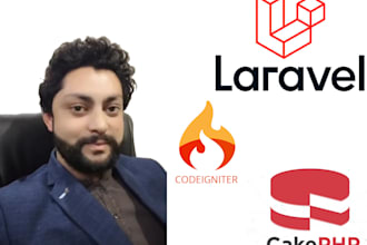 fix, develop and customize php,laravel, codeigniter, cakephp