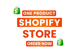 build one product automated shopify dropshipping store