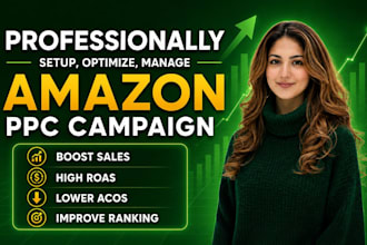 setup manage and optimise amazon PPC campaigns amazon fba ppc ads campaign