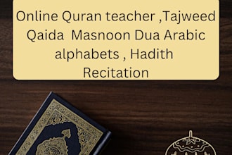 be your online quran teacher for kids and females