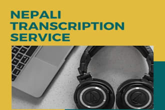 nepali and newari transcription