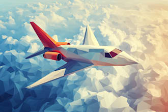 create unique low poly illustrations for your project