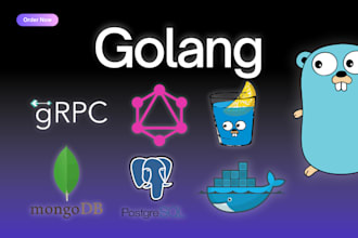 build fast golang apps with rest, graphql, grpc, microservices