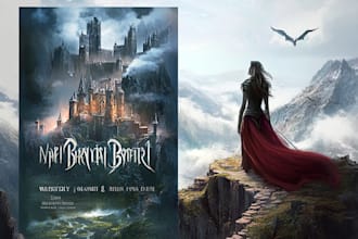 design fantasy book cover