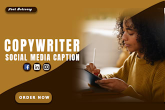 be your copywriter for social media and website content
