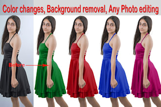 do color changes recolor color corrections photo editing adobe photoshop work