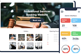 create exclusive online booking website using wordpress
