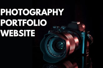 build your personal portfolio or photography website