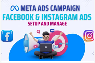 setup ads for facebook and instagram ads campaign