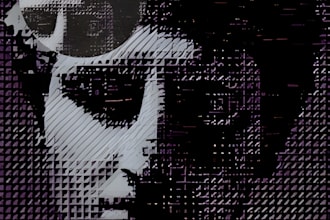 convert any image to bitmap effect and also into vector
