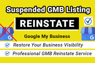 fix suspended google my business accounts fast  gmb reinstatement service