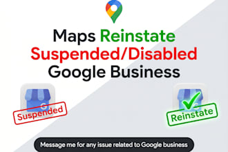 fix suspended google my business accounts fast  gmb reinstatement service