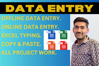 do faster excel data entry, copy paste, convert PDF