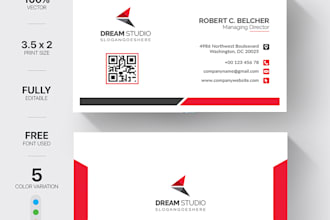 expertly design elegant and professional business cards