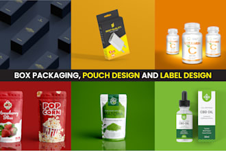 do pouch design, food packaging, box packaging