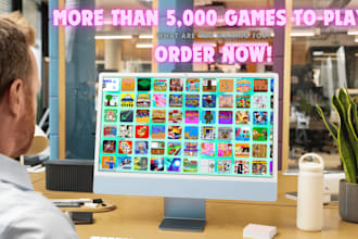 build a stunning online arcade site with more than 5k games