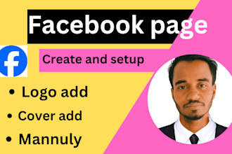 create and setup  professional facebook business page