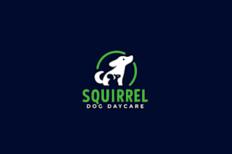 design dog daycare facility logo