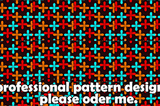 design seamless pattern textile prints pattern design