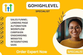 custom gohighlevel snapshot, automation, workflow, crm setup expert