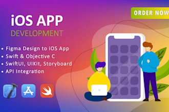 ios app development in swift, swiftui, objective c, xcode