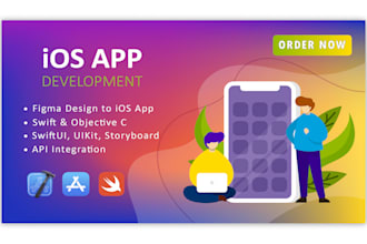 ios app development in swift, swiftui, objective c, xcode
