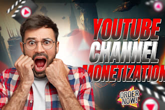 do organic youtube channel promotion for monetization