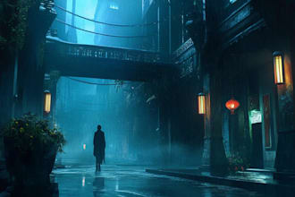 do background illustration and environment concept art