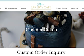 design pastry shopify store and bakery shopify cookies store