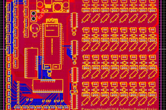 design custom pcb layouts for iot, robotics and electronics projects