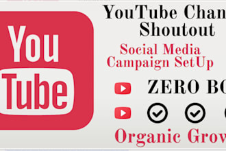 do viral youtube video channel shoutout to get massive audience