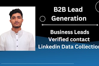 provide b2b lead generation for any industry and google map scraping