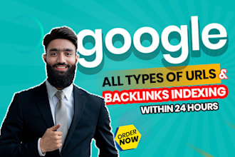 index urls and backlinks on google within 24 hours