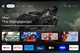 develop live streaming app vod app video streaming app ott app iptv roku app