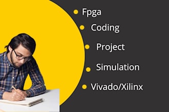 do fpga programming verilog and vhdl using xilinx vivado, quartus software