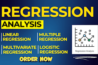 do linear, multivariate and logistics regression