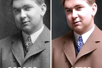 restore and colorize images