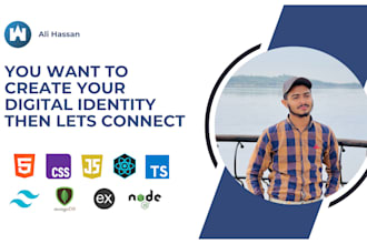 build react js, typescript, next js websites with tailwind