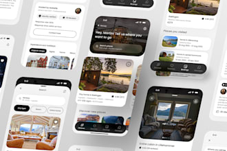 develop airbnb app, flight booking app, real estate app, pos app, uber clone app