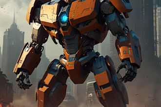make transformer and concept art of futuristic mecha