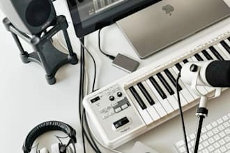 be your female music producer in ambient, jazz, post black metal, pagan or synth