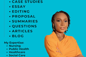 write content on public health, nursing, healthcare ,pathology and social care