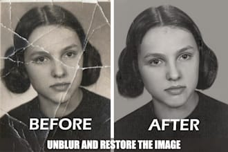 restore, repair, and colorize your old, damaged photos