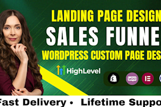 build wordpress funnel kit, funnel design, funnel kit design