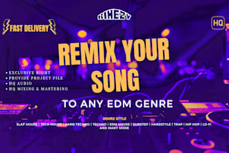 remix your song to any edm genre