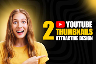 design the best youtube thumbnail