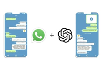 create a whatsapp chatbot with optional chatgpt integration
