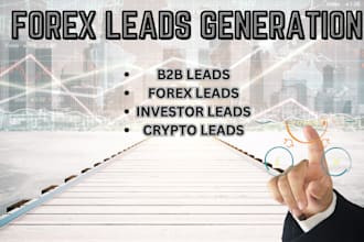 generate fresh hot forex lead, forex depositor leads, forex lead, investor leads